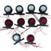 Takoz Lamba 12 Led 12-24v Kırmızı-Beyaz 10 Adet Fiyatı