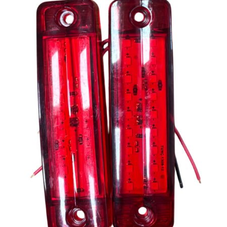 18 Led Parmak Led Kasa Dorse Lambası 12v Kırmızı (E Belgeli) 2 Adet Fiyatı