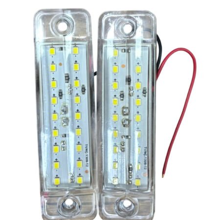18 Led Parmak Led Kasa Dorse Lambası 12v Beyaz (E Belgeli) 2 Adet Fiyatı