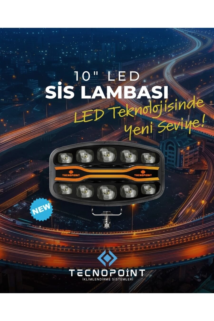Tc24-40 10″ Led Sis Lambası