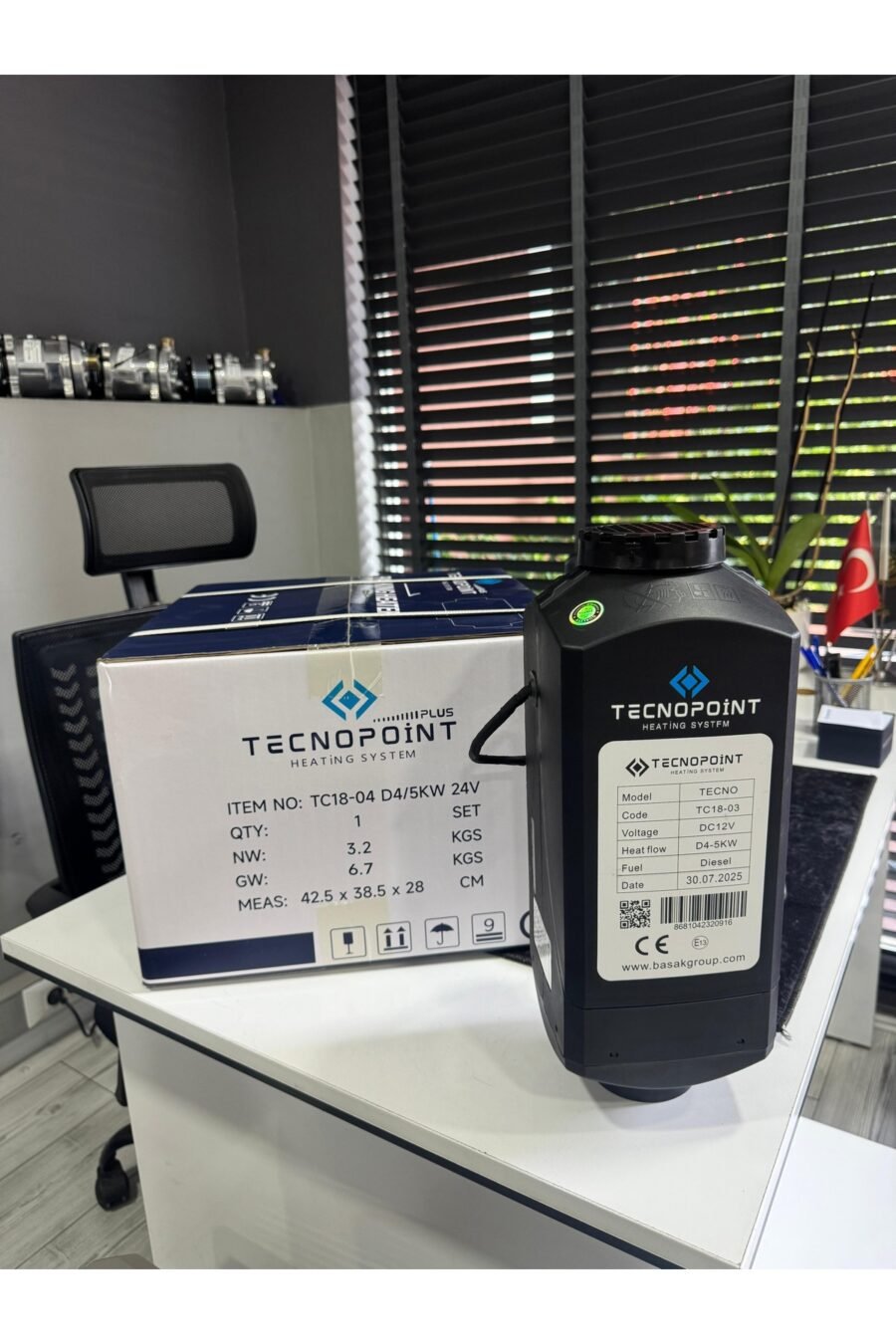 Webasto Tip D2 Model Dizel Isıtıcı 24V 5KW