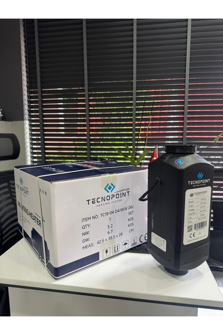 Webasto Tip D4 Model Dizel Isıtıcı 12V 5KW