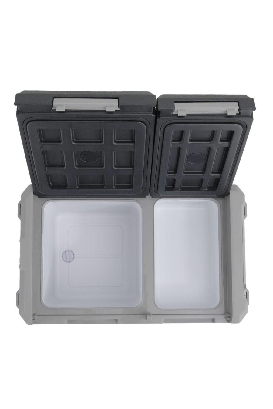 Tc21-16 Çift Kapaklı 30 Litre Taşınabilir Araç Buzdolabı 12V/24V/220V Uyumlu