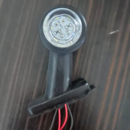 Mini Boynuz Lamba 12.24 Volt Uyumlu Kırmızı Beyaz 1 Adet