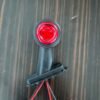 Mini Boynuz Lamba Sarı Kırmızı 12.24 Volt Düz