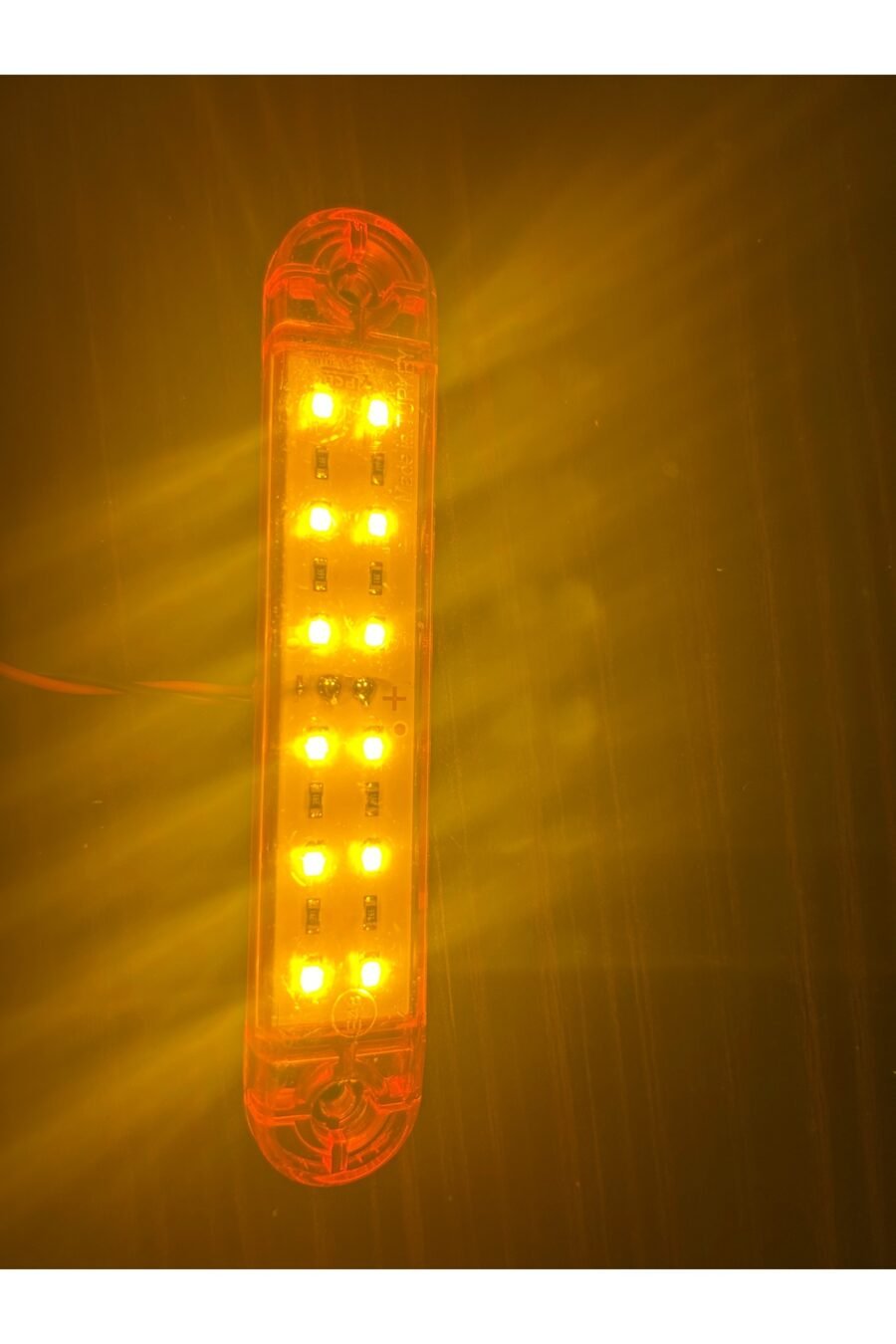 1_org_zoom-474.jpg 12 Ledli Parmak Lamba12.24 Volt Uyumlu Sarı