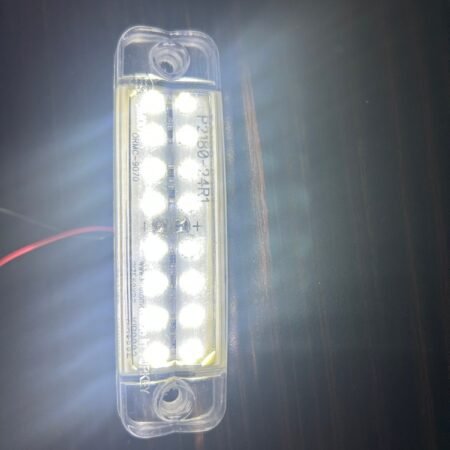 16 Lı Çiftli Parmak Led 12.24 Volt Uyumlu Beyaz