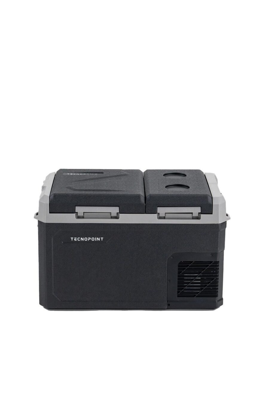 Çift Kapaklı 40 Litre Taşınabilir Araç Buzdolabı 12V/24V/220V Uyumlu