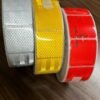 50 Metre 5,5mm Kırmızı Parçalı Reflektif (Reflektör)şerit Bant
