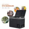 50 Lt Çift Kapak Araç İçi Oto Buzdolabı 12/24 Volt Yeni Model Çift Kapaklı
