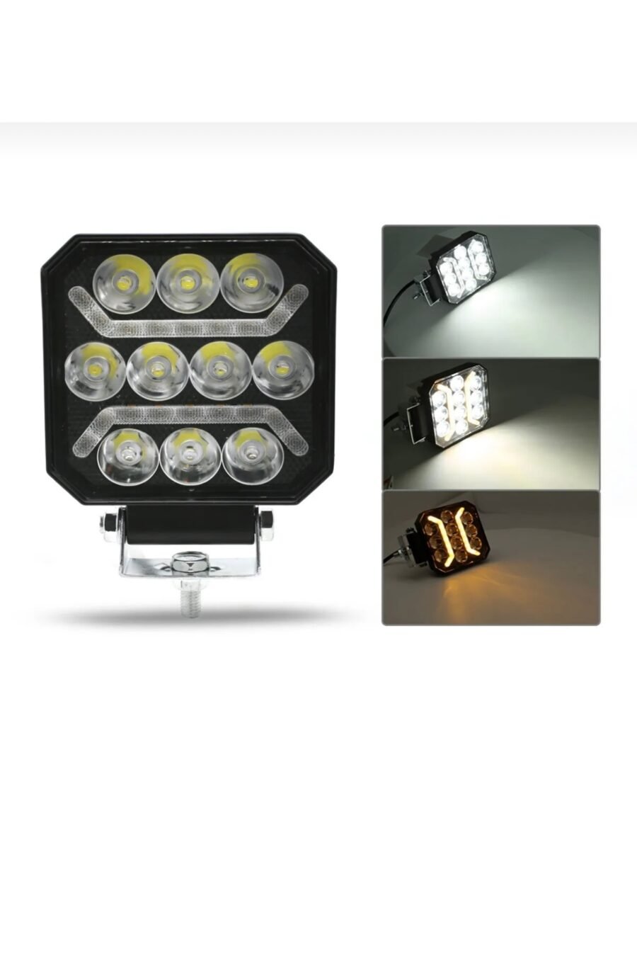 Mars 10 Led Çakarlı Çalışma,geri Vites,dorse,iş Makinası Uyumlu Lamba