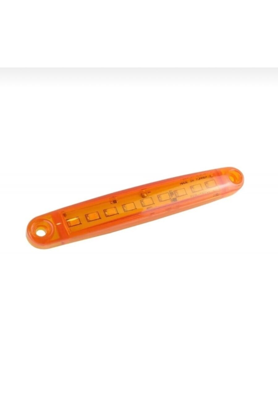 Oto (10 Adet) 9 Ledli Parmak Led Lamba Uyumlu Sarı 12v-24v