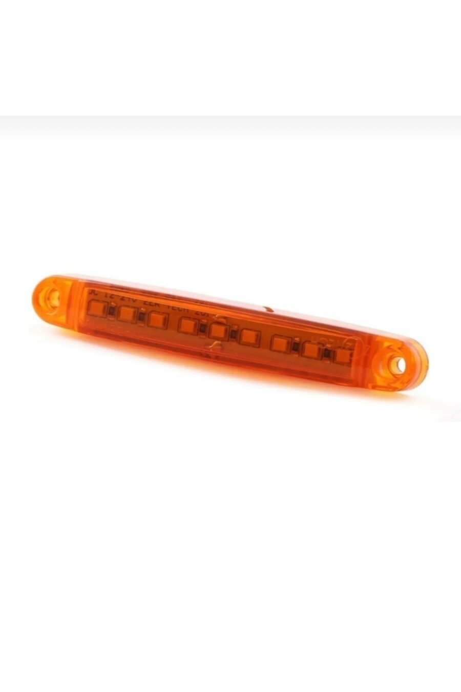 Oto (10 Adet) 9 Ledli Parmak Led Lamba Uyumlu Sarı 12v-24v