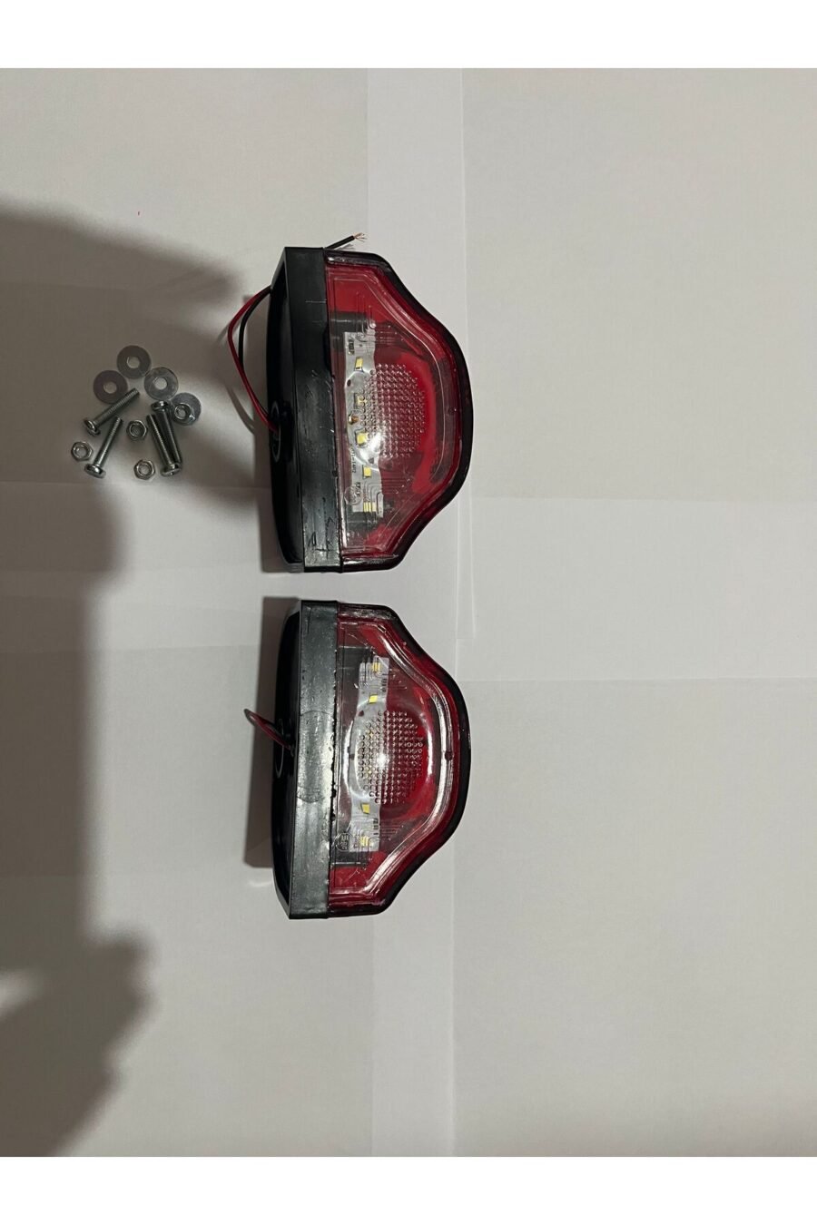 Plaka Lambası Ledli Kırmızı Kobra Model