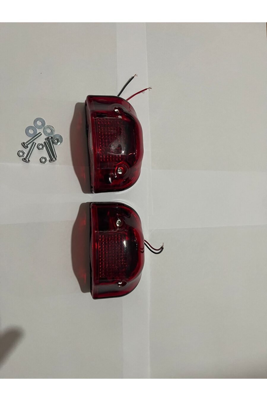 Plaka Lambası Ledli Kırmızı Kobra Model