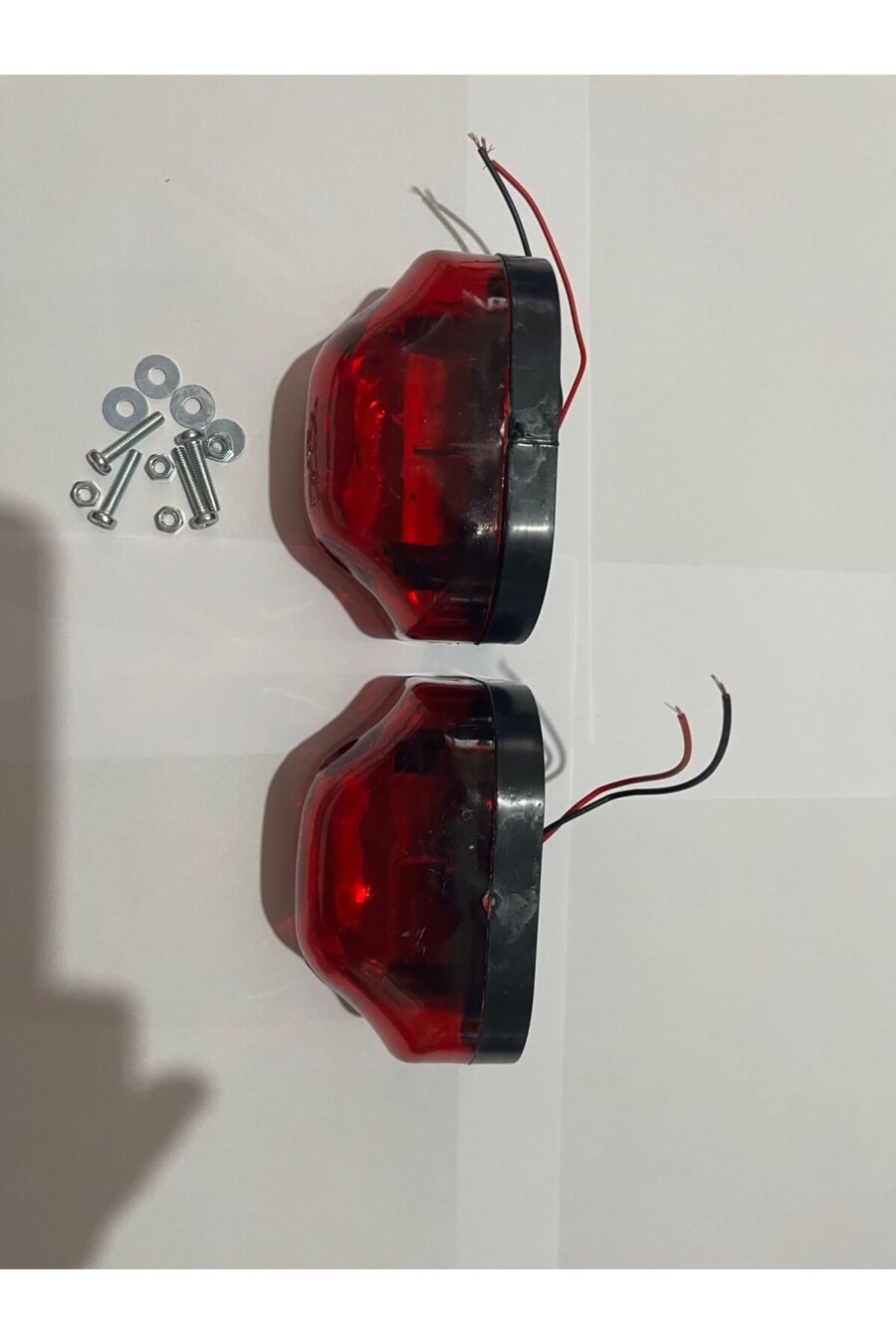 Plaka Lambası Ledli Kırmızı Kobra Model