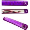 10 Adet 9 Ledli Parmak Led Lamba Mor 12v-24v