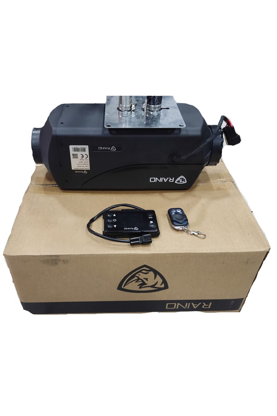 Kumandalı Kurmalı Dijital 5kw Webasto Tipi Müadili Dizel Ortam Isıtıcı - 12v